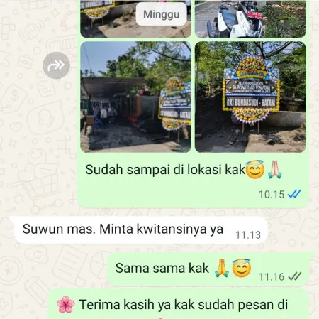 Pengiriman Papan Bunga Duka Cirangkong Cibatu