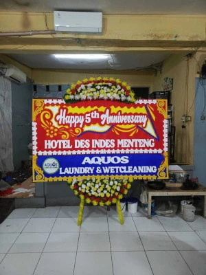 Papan Bunga di Cirangkong Cibatu