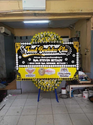 Papan Bunga di Cirangkong Cibatu