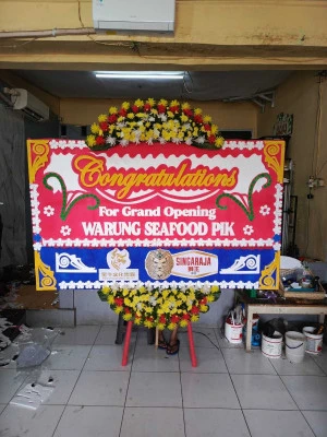 Papan Bunga di Cirangkong Cibatu